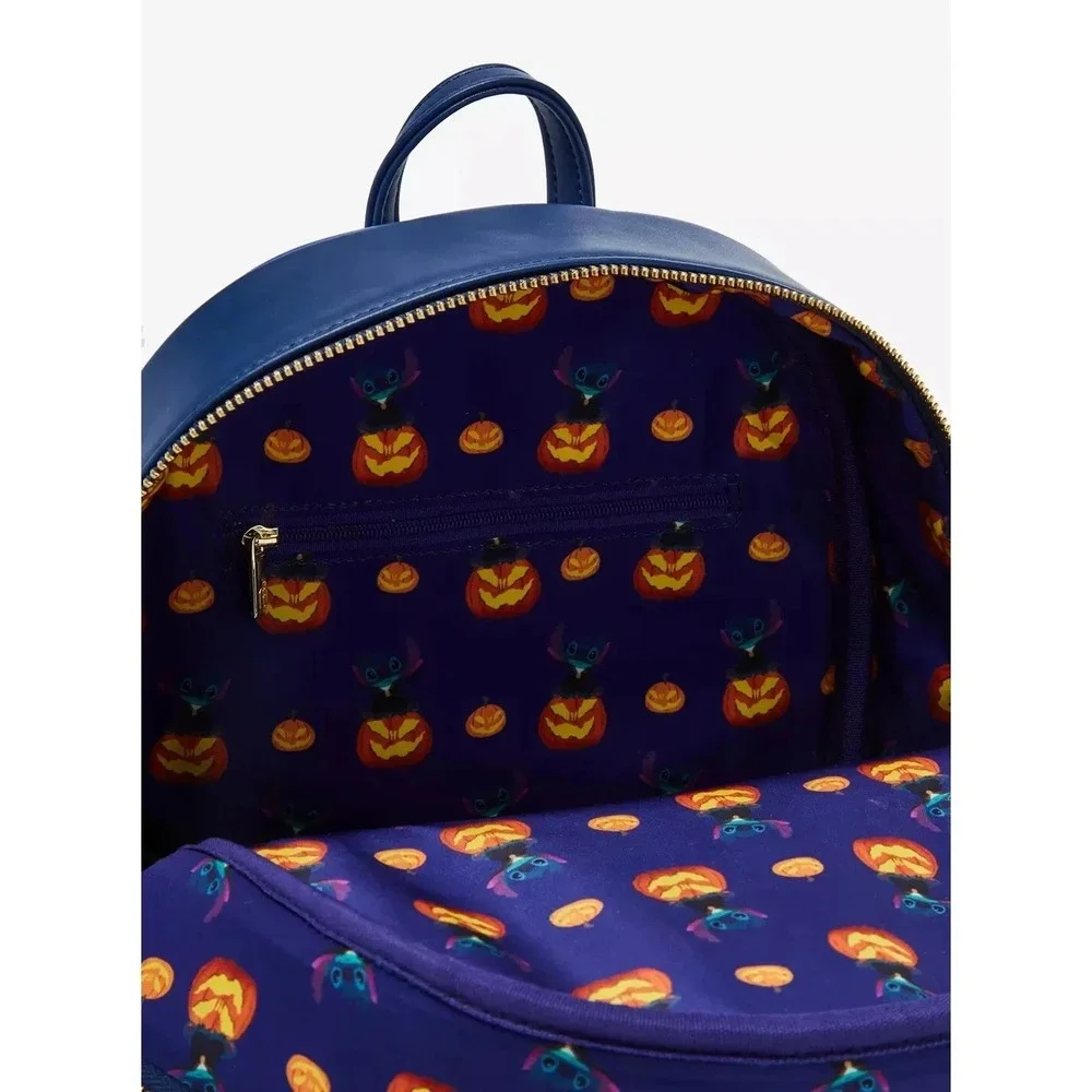 Loungefly‎ Disney Lilo and Stitch Trick or Treating Group Portrait Glow Backpack
